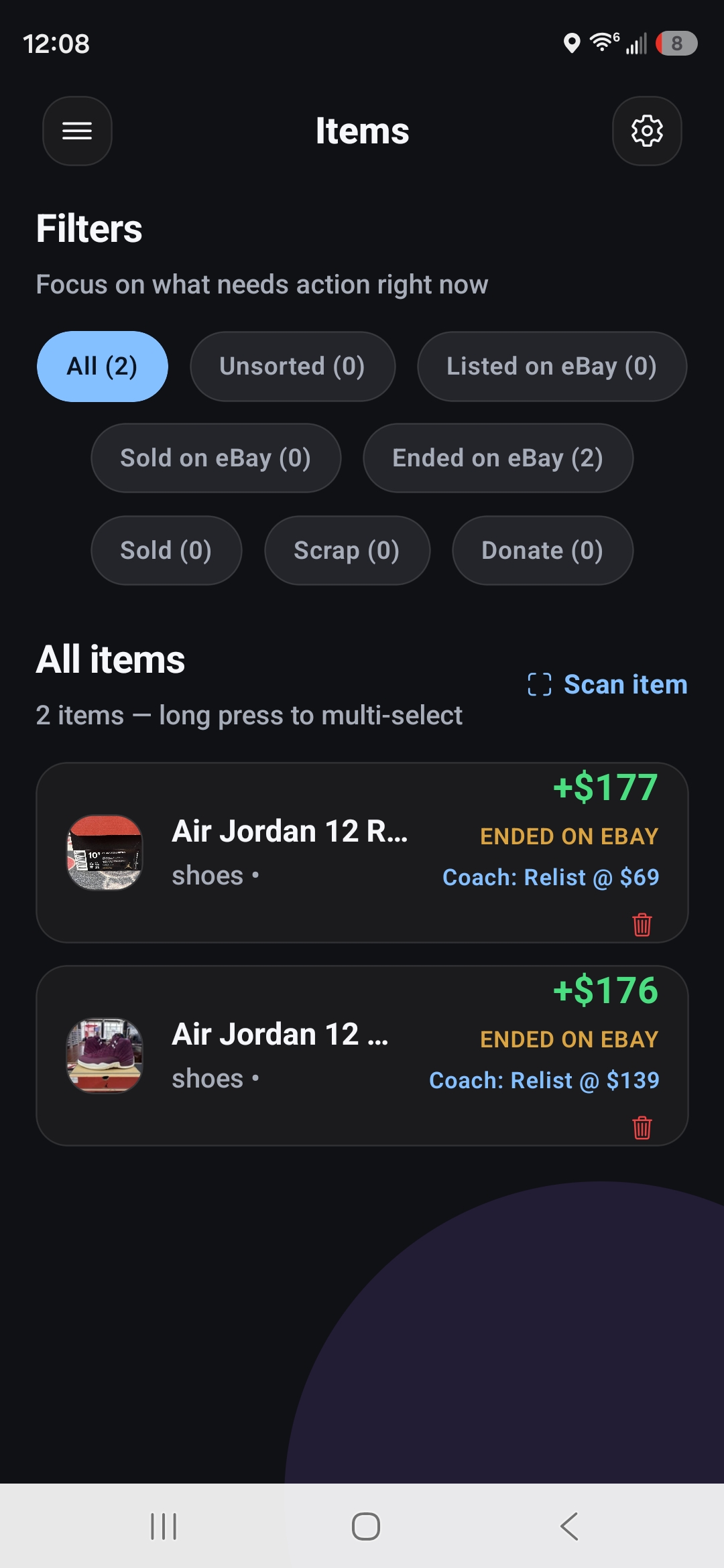 FlipSignal Items & Coaching